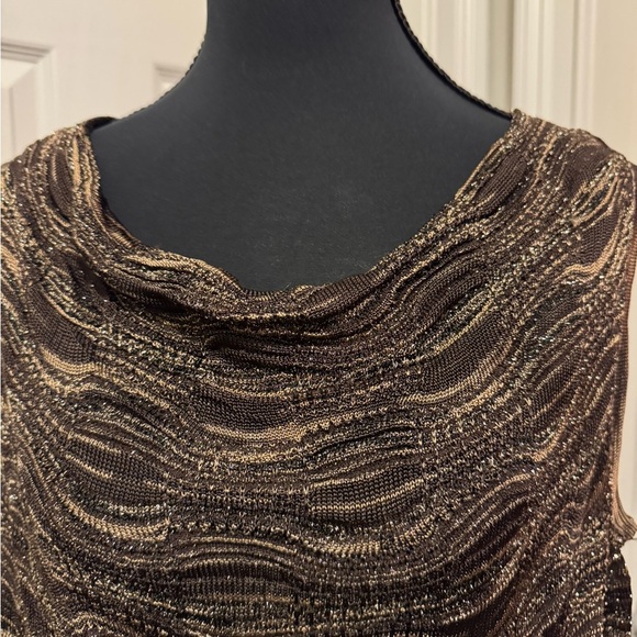 Jones New York Brown Sleeveless Sweater - Picture 2 of 9